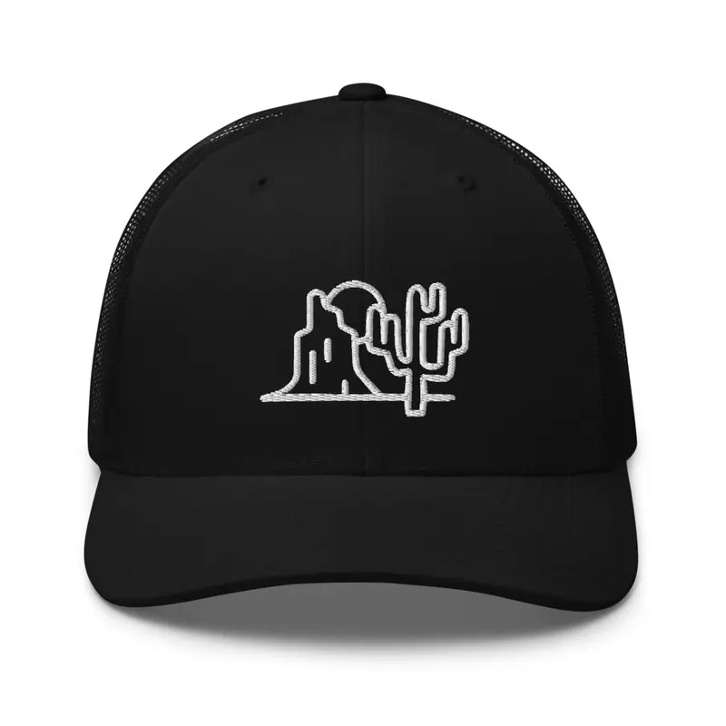 Western Scenery Trucker Hat