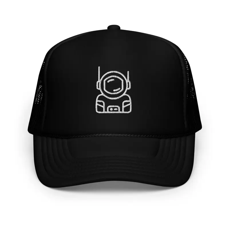 Space Man Foam Trucker Hat